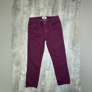 PAIGE Mulberry Denim Jeans Size 28